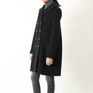 NWT - Carven Double Breasted Coat - Black🖤🧥